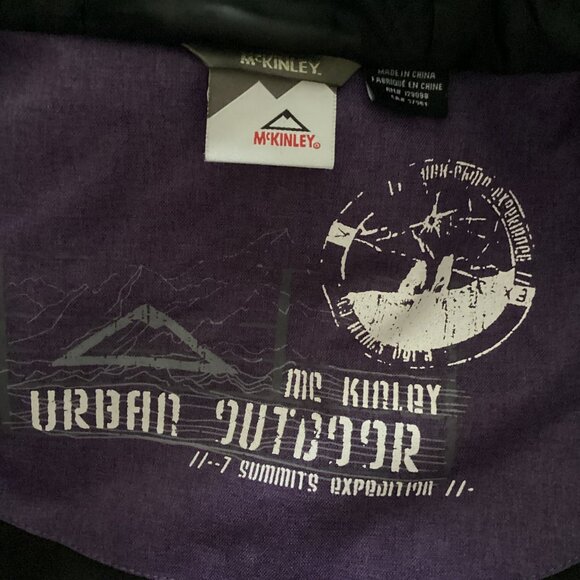 McKinley Aquamax 3.3 Women's Purple Warm Winter Coat Size L Waterproof - Picture 12 of 16